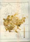 Цветная карта из книги А.Кофод Русское землеустройство