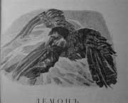 Демон М.Врубеля из книги М.Ю.Лермонтов  Демон 1909 г.