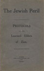 Обложка английского издания Протоколов сионских мудрецов, 1920